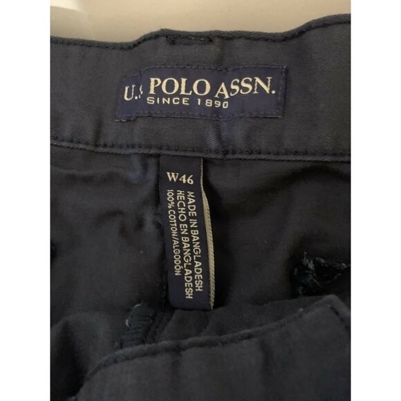 New US Polo Assn. Cargo Shorts Men’s Sz 46 Gray NWT - Picture 2 of 8